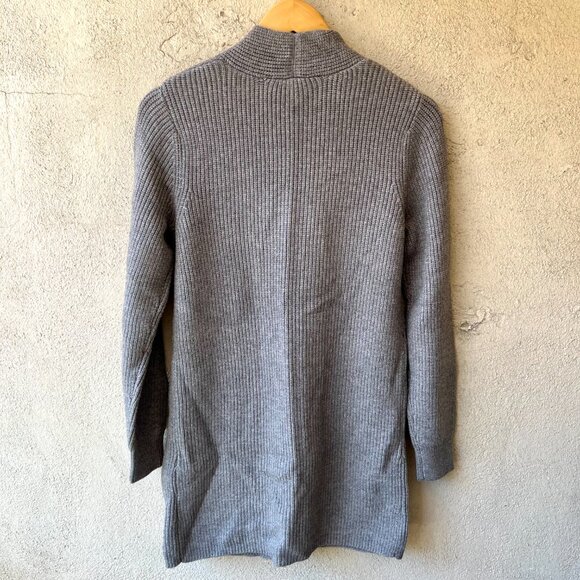 Cyrus Knit Open Cardigan Long Gray Size S - Picture 5 of 5